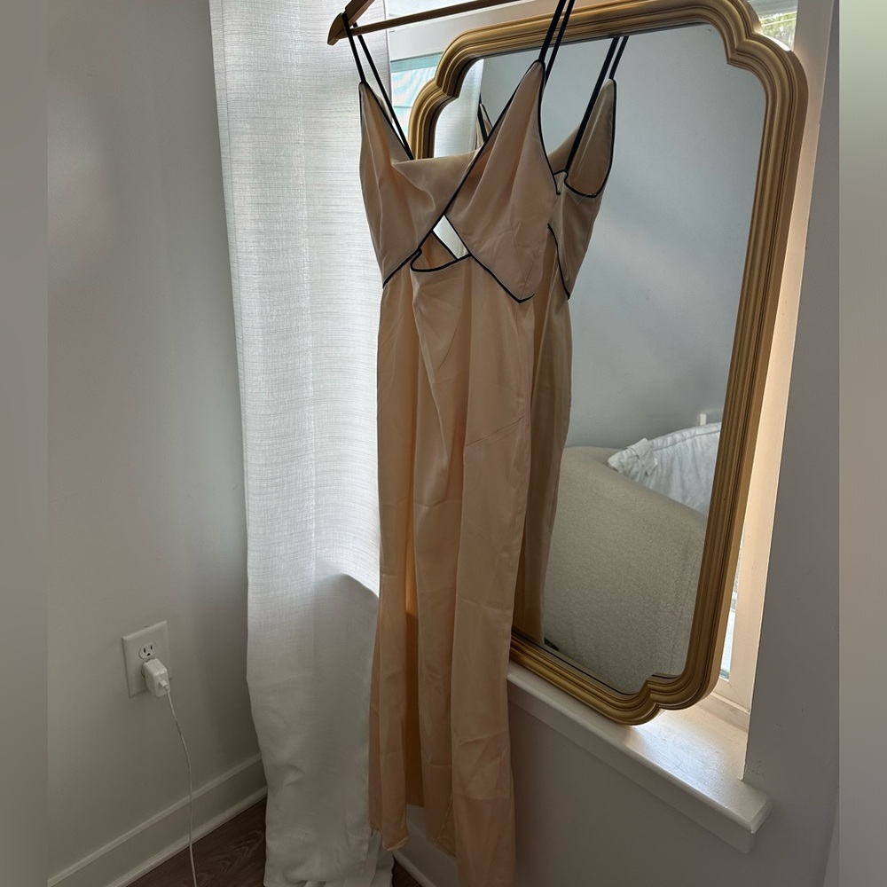 Tan dress